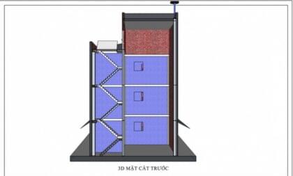 mô hình nhà yến 3d thiết bị nhà yến pvh