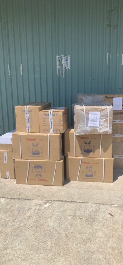 đơn hàng thiết bị nhà yến và gỗ nhà yến đi hàng ngày của pvh