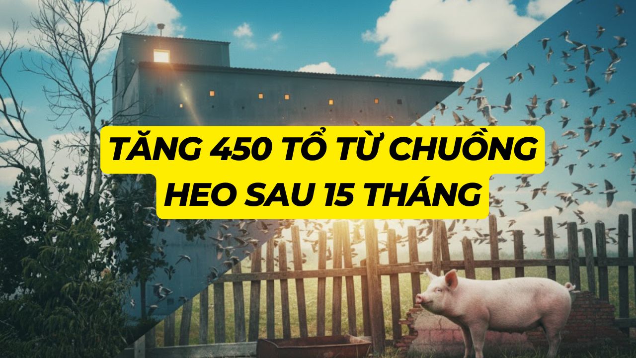 nhà yến Nhà yến tăng 450 tổ sau 15 tháng từ chuồng heo 120m2